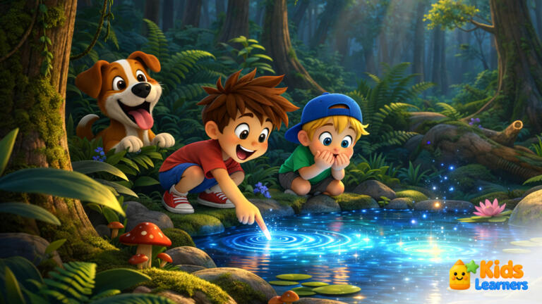 The Magic Pond and the Lazy Boy